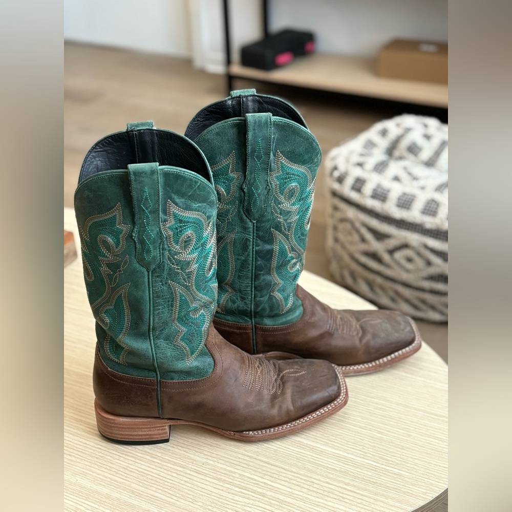 JB Dillon Western Boots - Broad Square Toe
